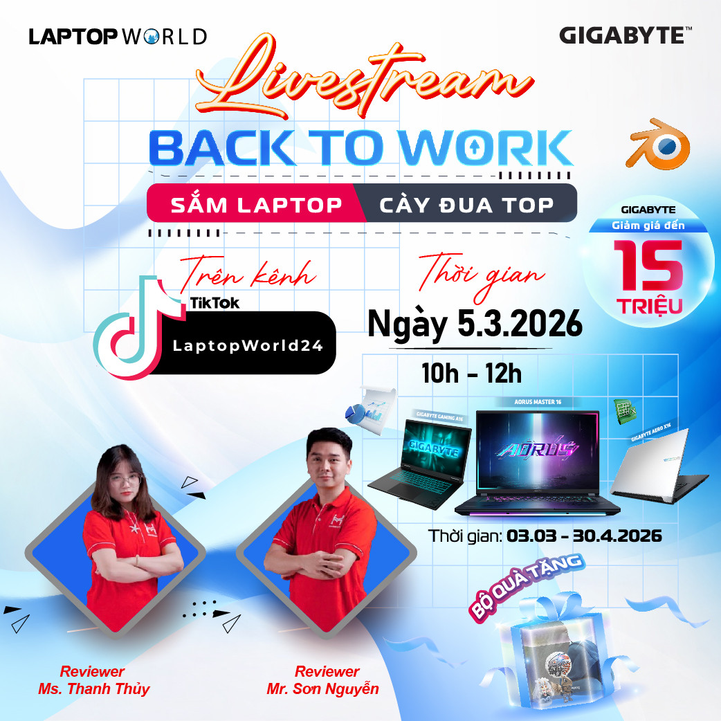 Livestream - Sức Mạnh Vô Địch, Chiến Game Mượt Mà Không Ngừng Nghỉ với Gigabyte Gaming