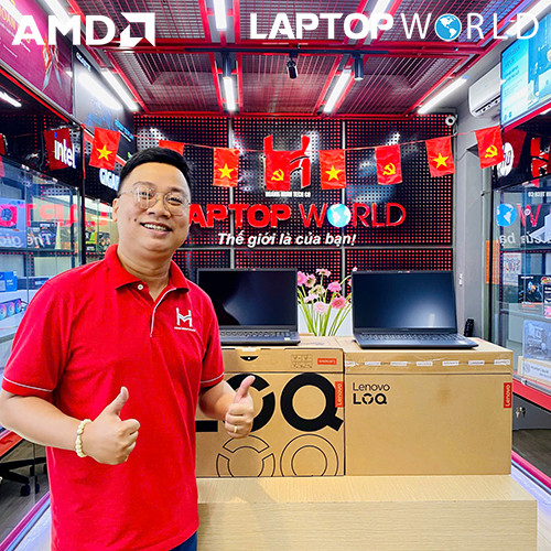 Cập bến Lenovo LOQ 15ARP10E 83S0004FVN – 'Quái thú' Gaming thế hệ mới 2025