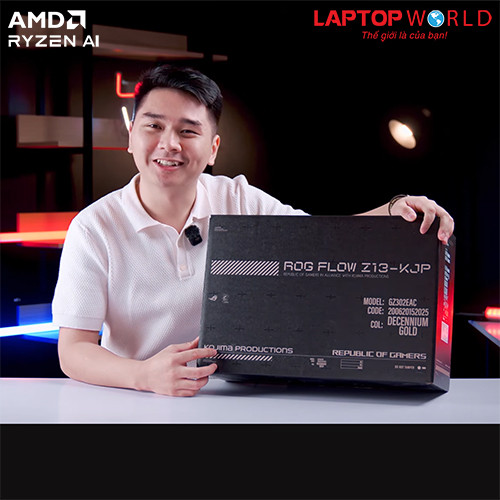 Kẻ hủy diệt laptop gaming: ASUS ROG Flow Z13 GZ302EAC chính thức lộ diện cấu hình không tưởng