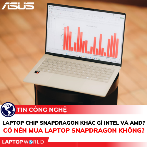 Laptop chip Snapdragon khác gì Intel và AMD? Có nên mua laptop Snapdragon không?