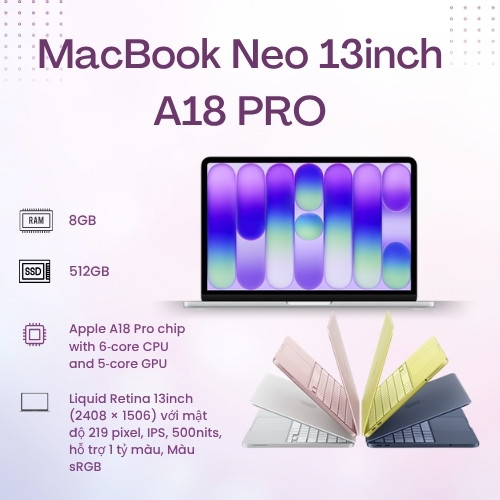 MacBook Neo – Chiếc MacBook Quốc Dân Mới Của Apple?