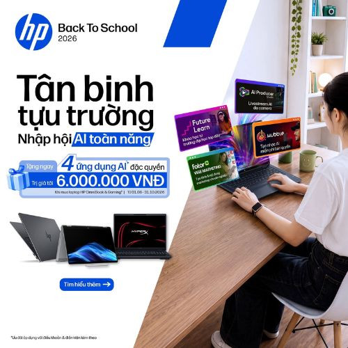 CTKM: Ưu đãi HP Back To School 2026