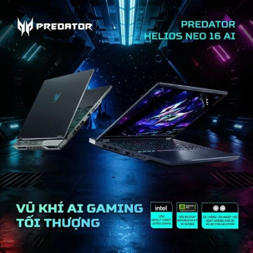 Đánh Giá Acer Predator Helios Neo PHN16-I71-97VK: Khi Vũ Khí Tối Thượng Mang Sức Mạnh Hủy Diệt 
