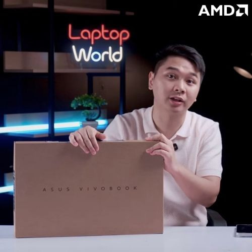 Chi tiết ASUS Vivobook S16 M3607GA: Thiết kế mỏng nhẹ, màn hình 16 inch OLED đi kèm chip AMD Ryzen AI 7 cực chất