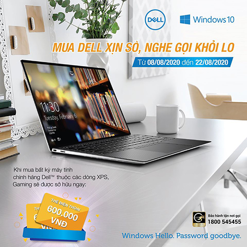 CTKM DELL: ''MUA DELL XỊN SÒ, NGHE GỌI KHỎI LO''