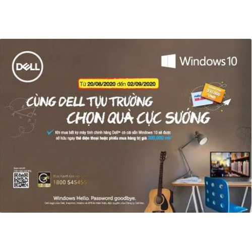 CTKM: ''CÙNG DELL TỰU TRƯỜNG, CHỌN QUÀ CỰC SƯỚNG''