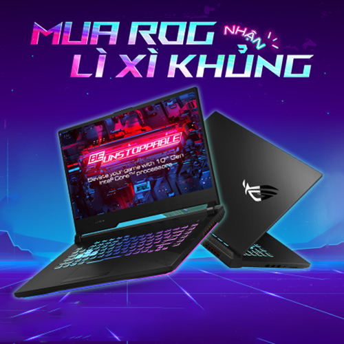 CTKM ASUS: ''MUA ROG NHẬN LÌ XÌ KHỦNG''