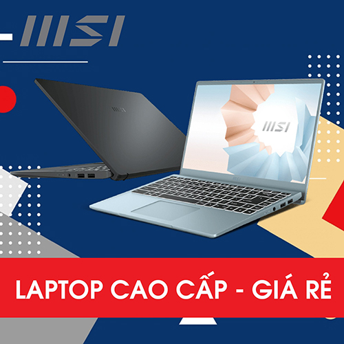 Laptop MSI Modern 14 B10MW cao cấp giá rẻ chỉ trên 13 triệu