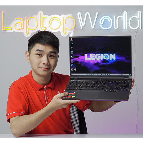Legion 5 Pro sử dụng chip AMD Ryzen mới nhất - Sẵn hàng tại Laptopworld