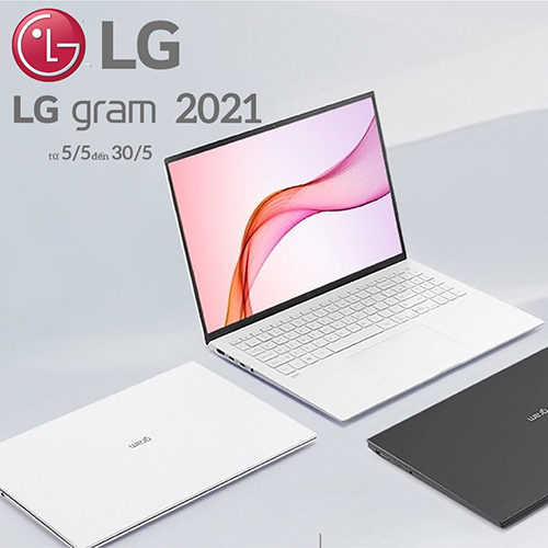 LG gram 2021 – đặt hàng trước rước quà khủng