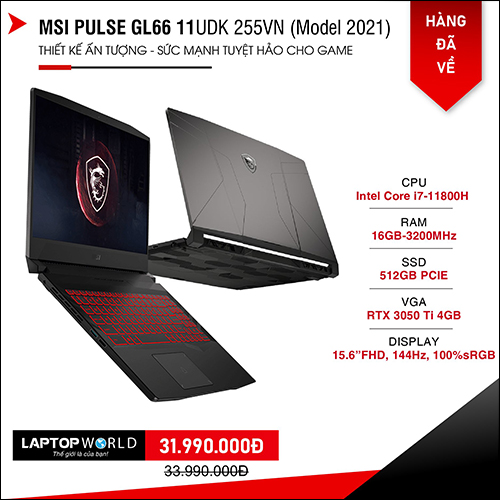 msi gl66 2021