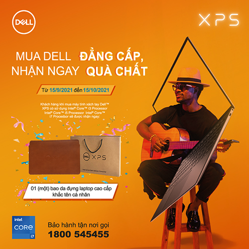 CTKM DELL:''MUA DELL ĐẲNG CẤP, NHẬN NGAY QUÀ CHẤT''