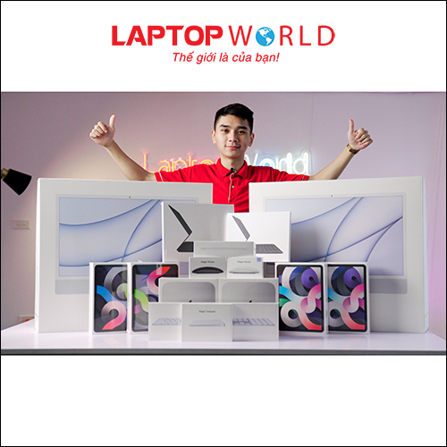 Laptopworld - hệ thống bán lẻ hàng chính hãng Apple Việt Nam