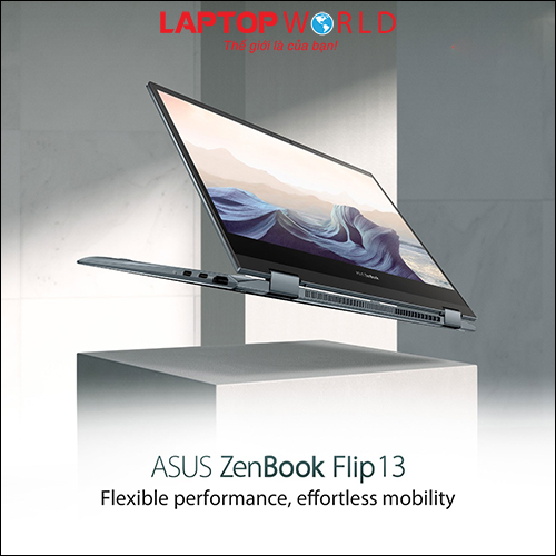 CTKM UX363: ''Giảm sốc khi mua laptop Asus ZenBook Flip 13 UX363 tại Laptopworld''