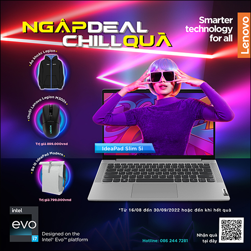 CTKM LENOVO: ''NGẬP DEAL CHILL QUÀ''