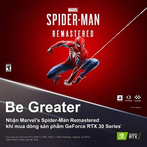CTKM ASUS: ''Mua laptop ROG nhận ngay game Marvel's Spider-man Remastered''