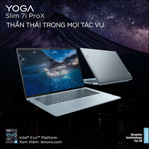 Lenovo Yoga Slim 7 Pro X 2022 - Thần thái trong mọi tác vụ