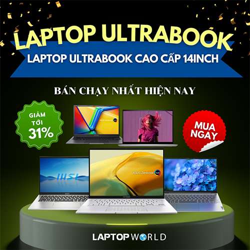Laptop Ultrabook cao cấp 14inch bán chạy hiện nay