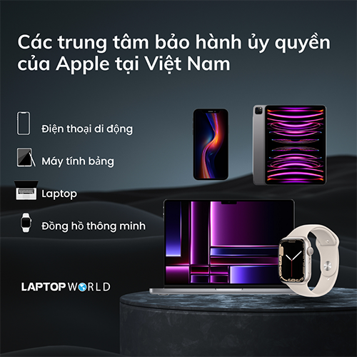 Các trung tâm bảo hành ủy quyền của Apple tại Việt Nam