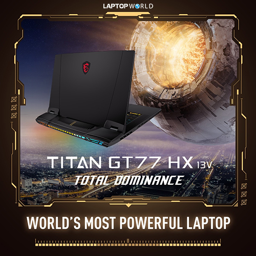 MSI Titan GT77 HX 13VI Đỉnh cao của Laptop Gaming