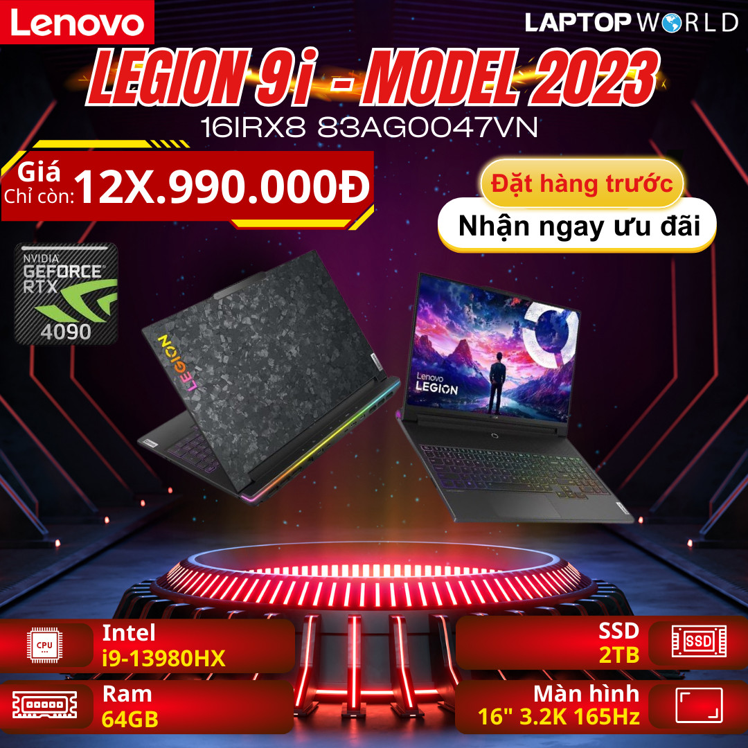 Review Lenovo Legion 9i - Model 2023