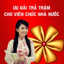 Ưu đãi trả góp cho công chức nhà nước, sinh viên