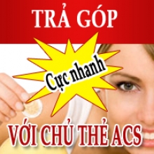 Trả góp cực nhanh cho chủ thẻ Member Card ACS