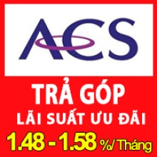 Trả góp lãi suất ưu đãi 1.48 - 1.58%/ tháng khi mua  trả góp tại công ty TNHH Công Nghệ tin học Hoàng Minh