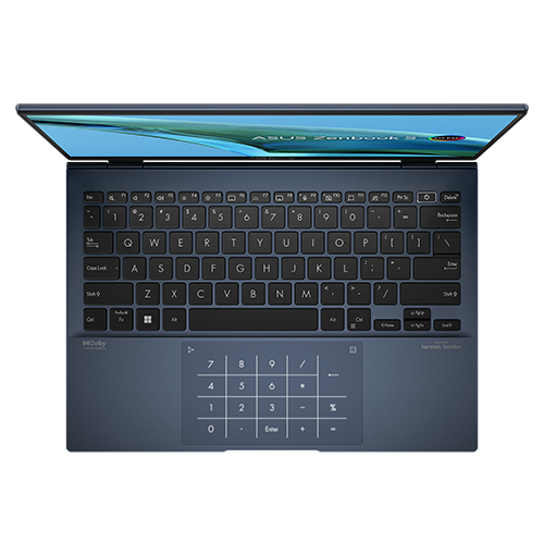 Laptop Asus Zenbook S 13 OLED UM5302TA-LX087W (Ryzen 5-6600U | 8GB | 512GB | AMD Radeon™ Graphics | 13.3inch 2.8K OLED | Cảm ứng | Bút cảm ứng | Win 11 | Xanh)