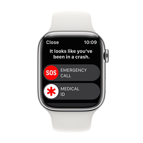 Apple Watch Series 8 GPS + Cellular 41mm viền nhôm dây cao su Silver VN/A