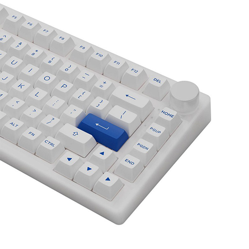 Bàn phím cơ AKKO PC75B Plus Blue on White Wireless Akko CS Jelly Pink switch