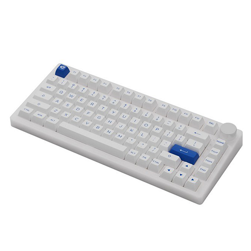 Bàn phím cơ AKKO PC75B Plus Blue on White Wireless Akko CS Jelly Pink switch
