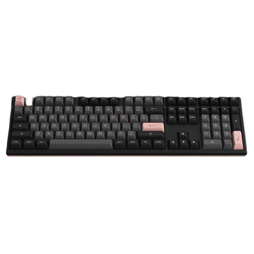 Bàn phím cơ AKKO MonsGeek MG108 Black & Pink Akko V3 Cream Yellow switch