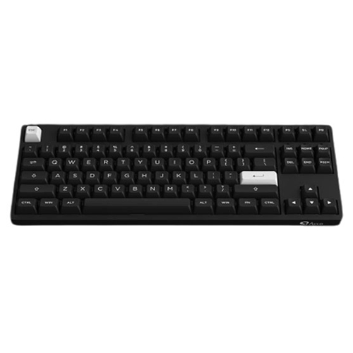 Bàn phím cơ AKKO 3087 RF White on Black Wireless Akko V3 Cream Blue switch