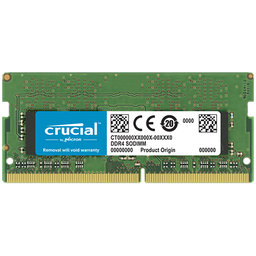 Ram DDR4 Laptop 32GB Crucial 3200Mhz