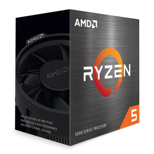 CPU AMD Ryzen 5 5500 (3.6 GHz up to 4.2 GHz with boost / 16MB cache / 6 cores 12 threads / socket AM4 / 65 W)