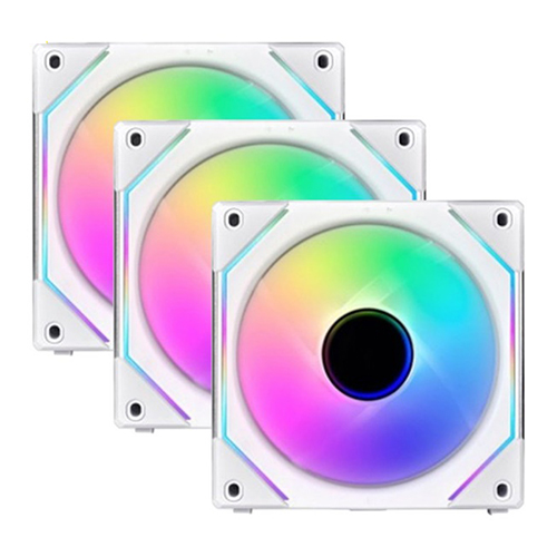 Quạt Máy Tính Lian Li UNI Fan SL Infinity 120 Triple White ( Bộ 3 Fan Kèm Hub)