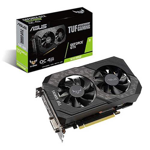 VGA  ASUS TUF Gaming GeForce GTX 1650 OC 4GB GDDR6 (TUF-GTX1650-O4GD6-GAMING)