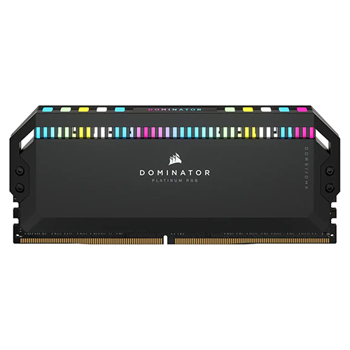RAM Corsair DOMINATOR PLATINUM RGB 64GB (2x32GB) DDR5 5600MHz Black (CMT64GX5M2B5600C40)