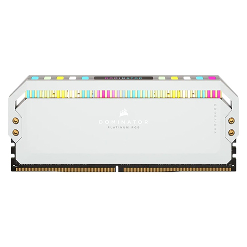 RAM Corsair DOMINATOR PLATINUM RGB 64GB (2x32GB) DDR5 5200MHz White (CMT64GX5M2B5200C40W)