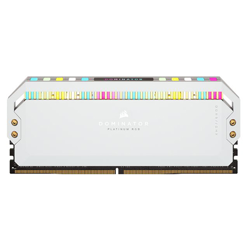 RAM Corsair DOMINATOR PLATINUM RGB 32GB (2x16GB) DDR5 5600MHz White (CMT32GX5M2B5600C36W)