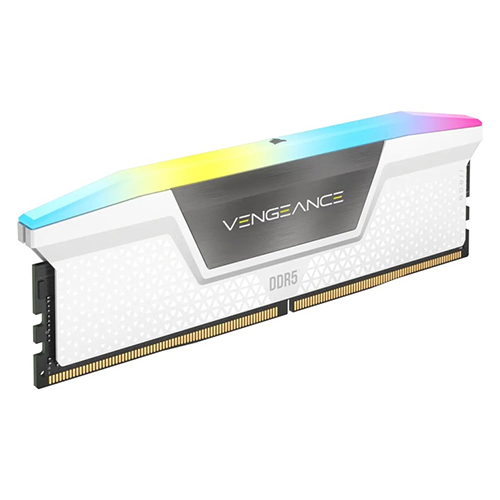 Ram Corsair VENGEANCE RGB 32GB (2x16GB) DDR5 bus 5600MHz White (CMH32GX5M2B5600C36WK)