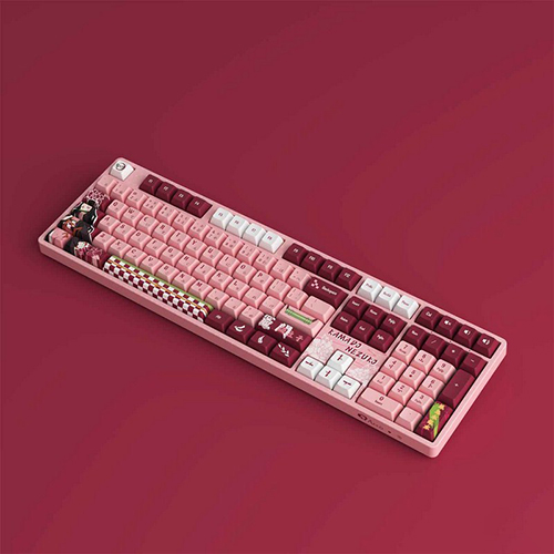 Bàn phím cơ AKKO 5108B Plus Multi-modes Demon Slayer – Kamado Nezuko Akko CS Crystal switch