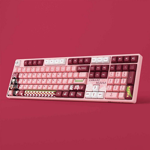 Bàn phím cơ AKKO 5108B Plus Multi-modes Demon Slayer – Kamado Nezuko Akko CS Crystal switch