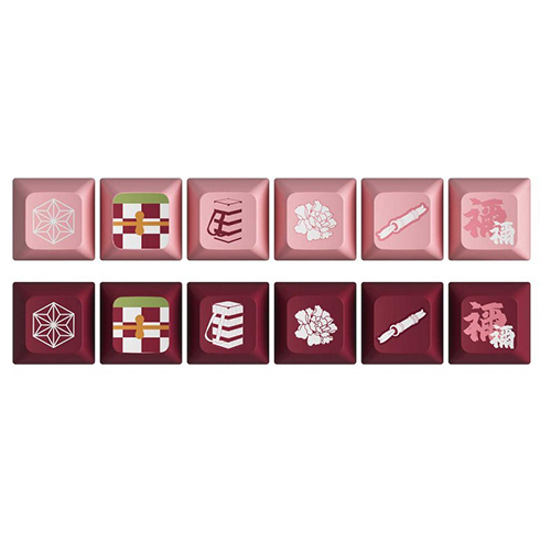 Bàn phím cơ AKKO 5108B Plus Multi-modes Demon Slayer – Kamado Nezuko Akko CS Crystal switch