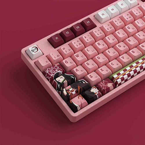 Bàn phím cơ AKKO 5108B Plus Multi-modes Demon Slayer – Kamado Nezuko Akko CS Crystal switch