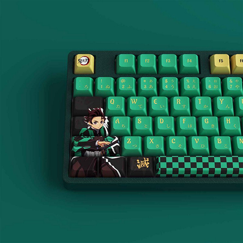 Bàn phím cơ AKKO 5108B Plus Multi-modes Demon Slayer – Kamado Tanjirou Akko CS Crystal switch