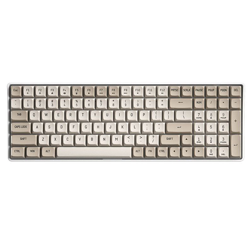 Bàn phím cơ DarkFlash GD100 Milky Brown Yellow Axis switch