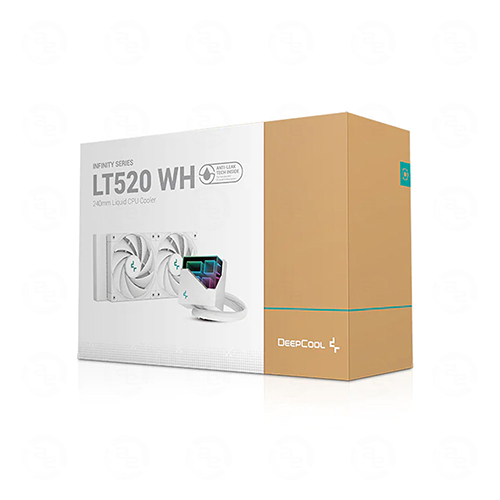Tản Nhiệt Nước CPU Deepcool LT520 WH WHITE (2 fan 12cm)