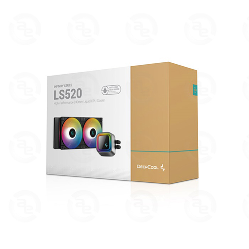 Tản Nhiệt Nước CPU Deepcool LS520 Black Premium (2 fan 12cm)